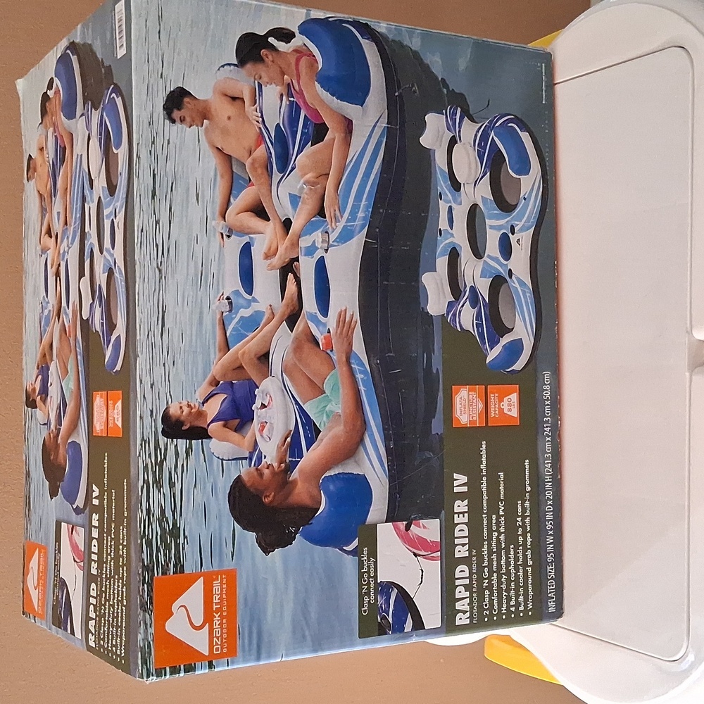 Rapid Rider IV Inflatable Raft. NIB. - Picture 6 of 7